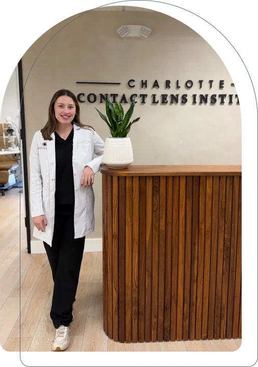 Dr. Sydney Walsh at Charlotte Contact Lens Institute