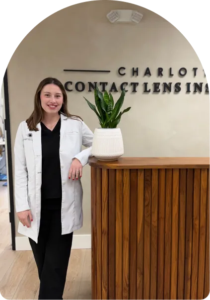 Dr. Sydney Walsh at Charlotte Contact Lens Institute