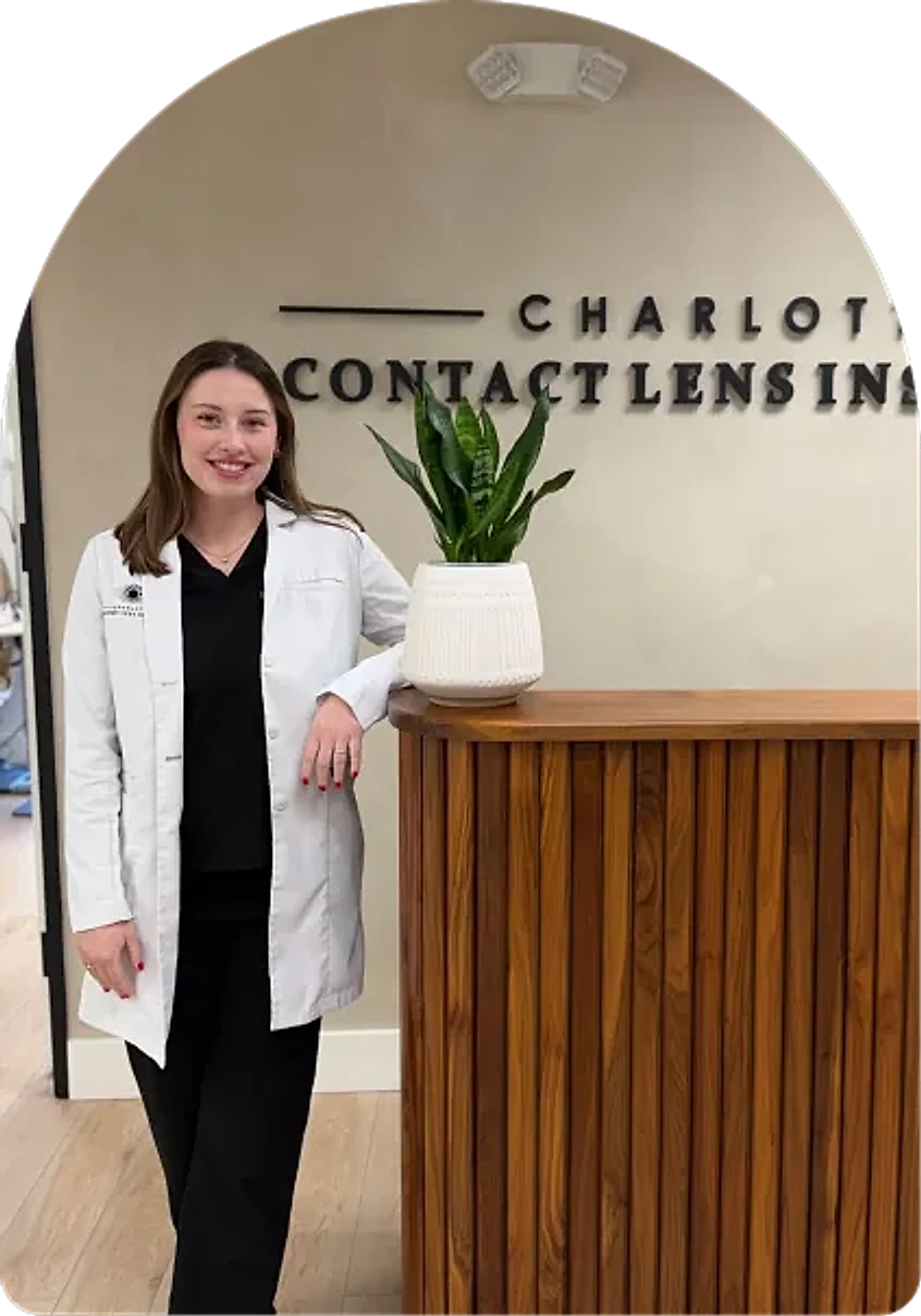 Dr. Sydney Walsh at Charlotte Contact Lens Institute