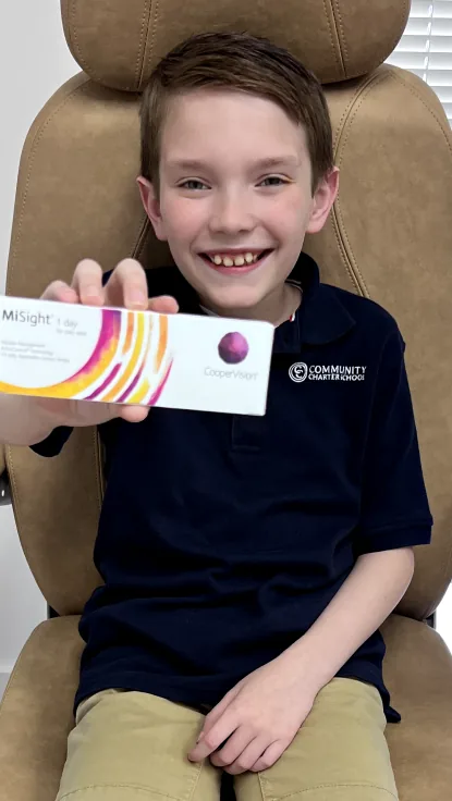 MiSight daily disposable myopia control lenses
