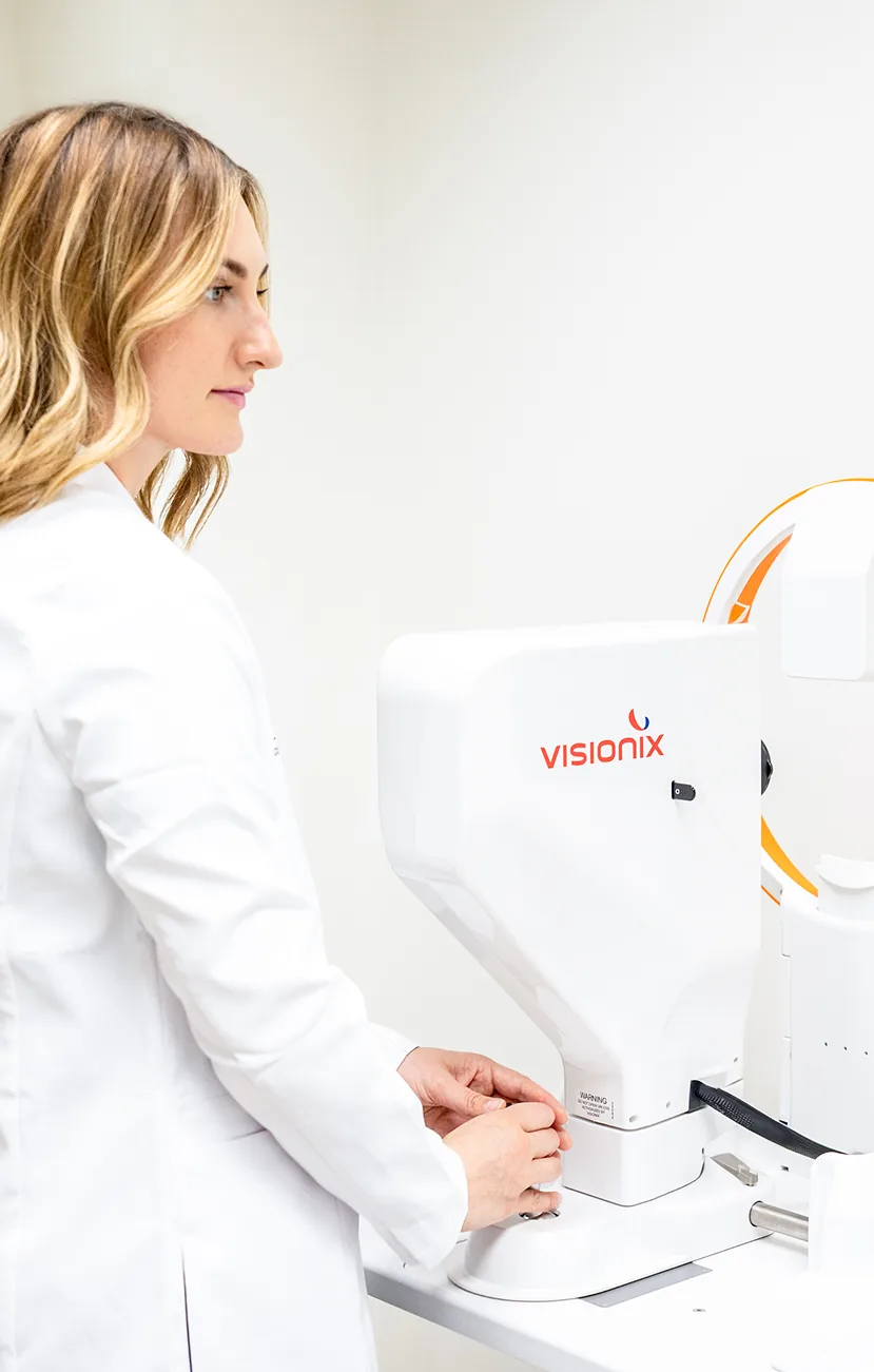 Optovue Solix anterior segment high-resolution optical coherence tomography